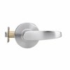 Global Door Controls Brushed Chrome Pisa Style Commercial Passage Lever Set GAL-1110P-626